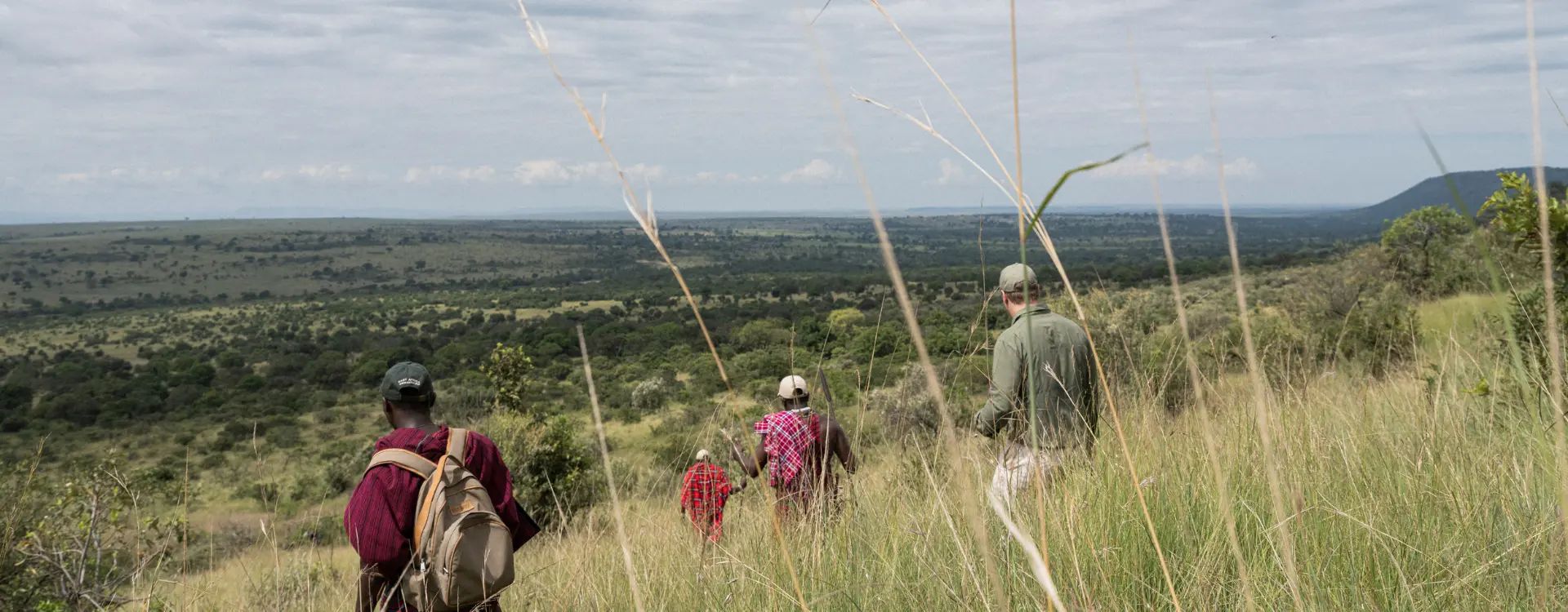 Walking with Maasai Guides in Kenya