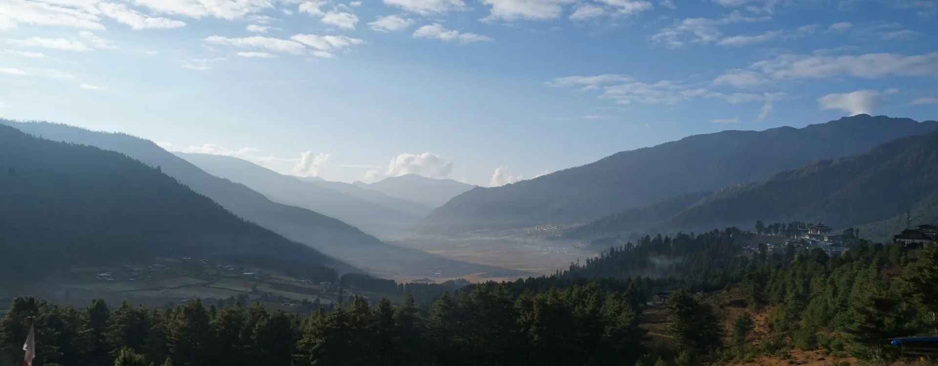 Phobjikha Valley in Bhutan