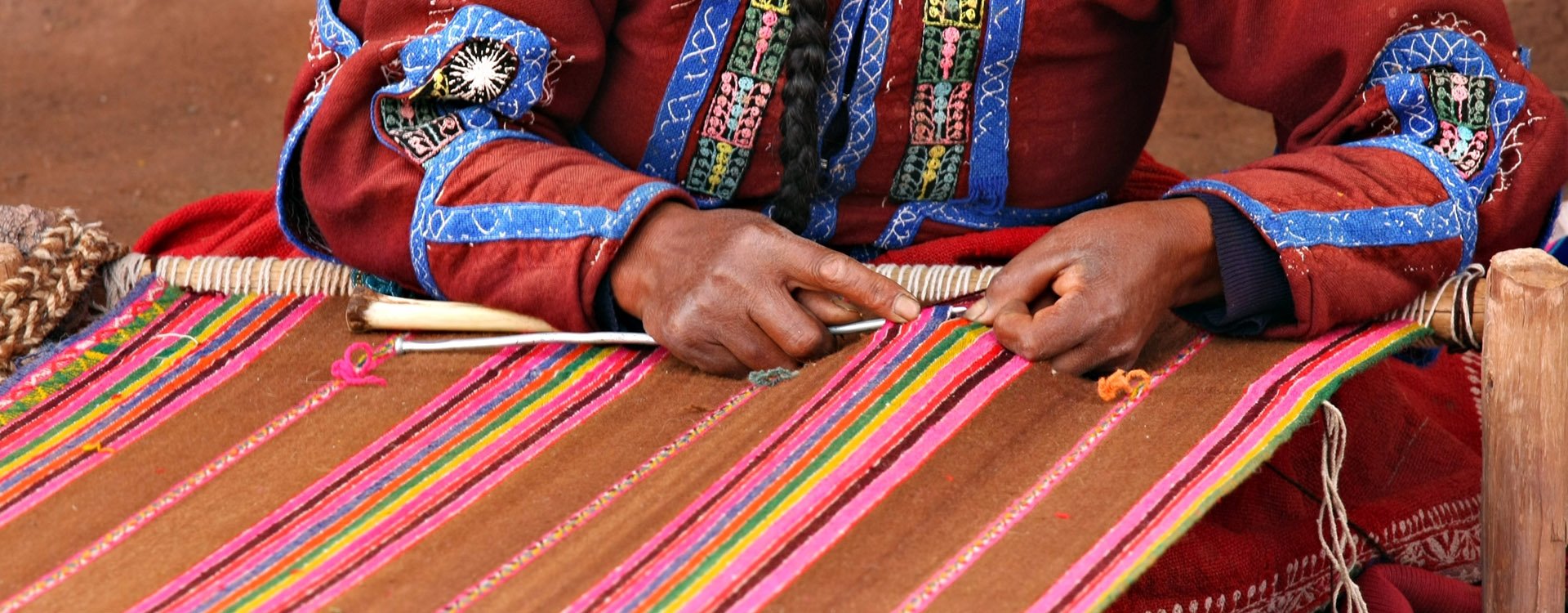 Woman at Market in Peru