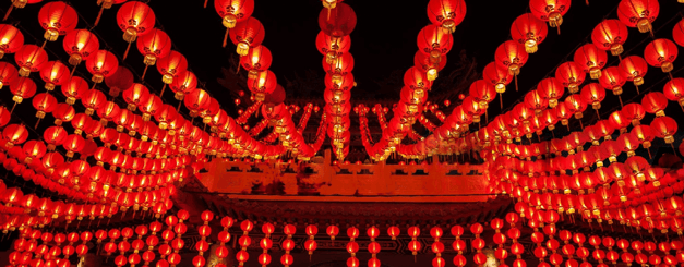 Lunar New Year in Temple