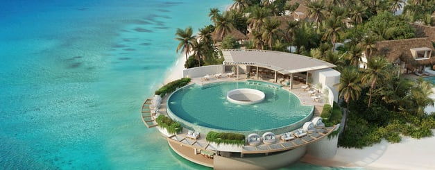 The Point Restaurant at Six Senses Kanuhura, The Maldives