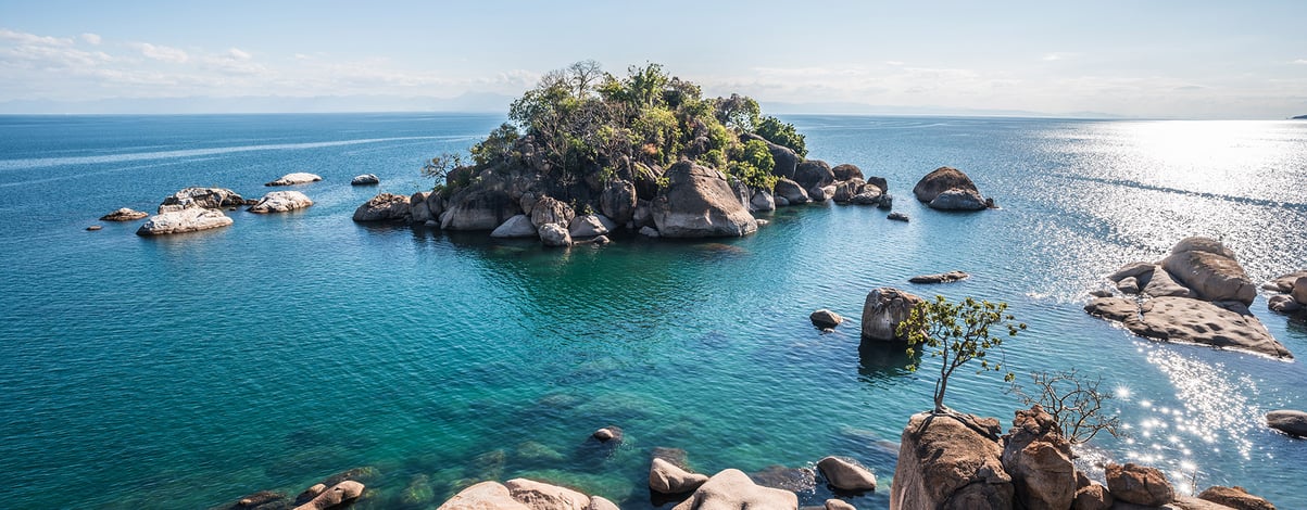 Otter Point at Cape Maclear, Lake Malawi