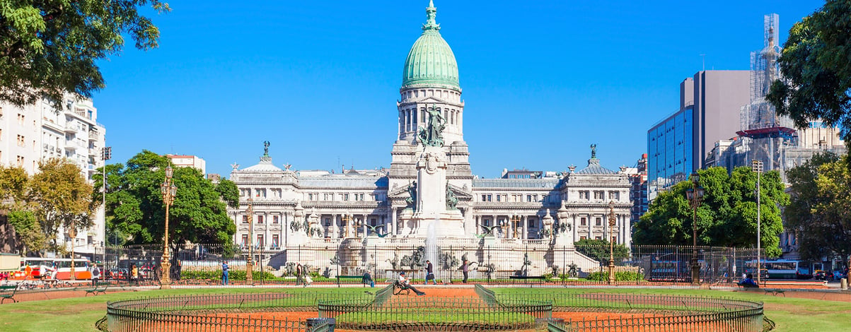 The Palace of the Argentine National Congress (Palacio del Congreso) is a seat of the Argentine National Congress in Buenos Aires, Argentina
