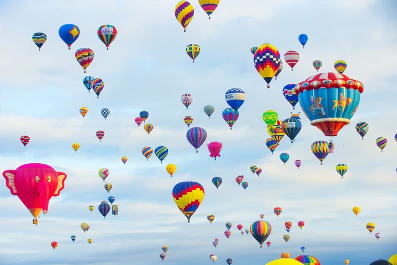 Albuquerque  balloon festival