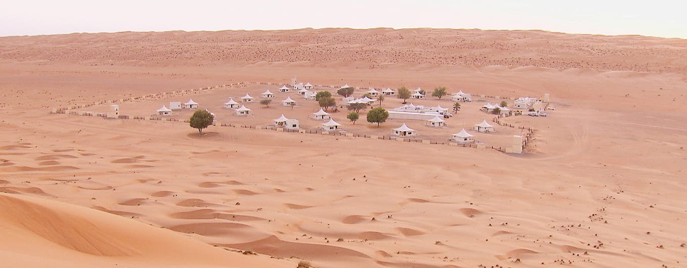 Dune Bashing And Desert Delights In Oman - Sampling traditional Omani cuisine in desert camps