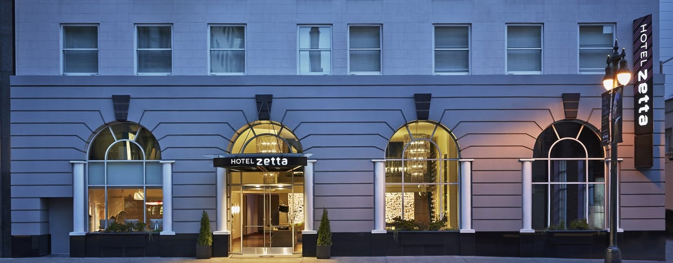 Hotel-Zetta-California_Exterior_Evening