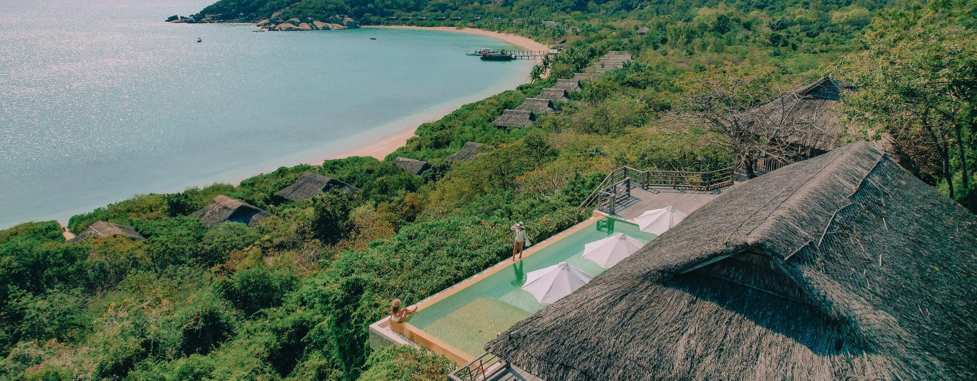 Pool villa at Six Senses Ninh Van Bay Vietnam
