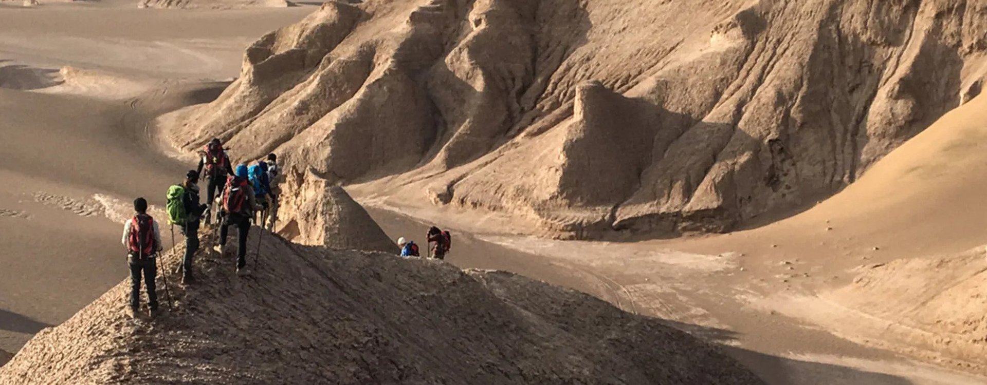 Trekking Across The Iranian Desert