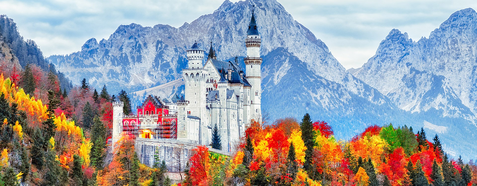 medieval castle in Germany, Bavaria land