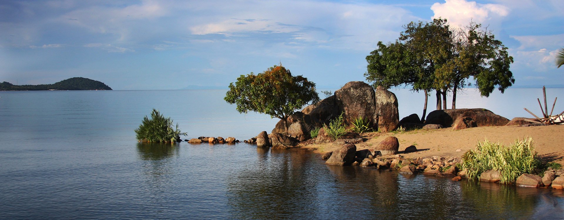Lake Malawi in Africa