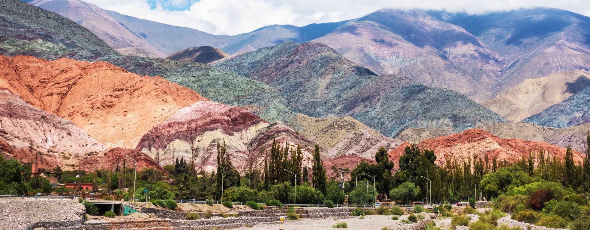 Purmamarca, region of Jujuy in the Nortwest of Argentina