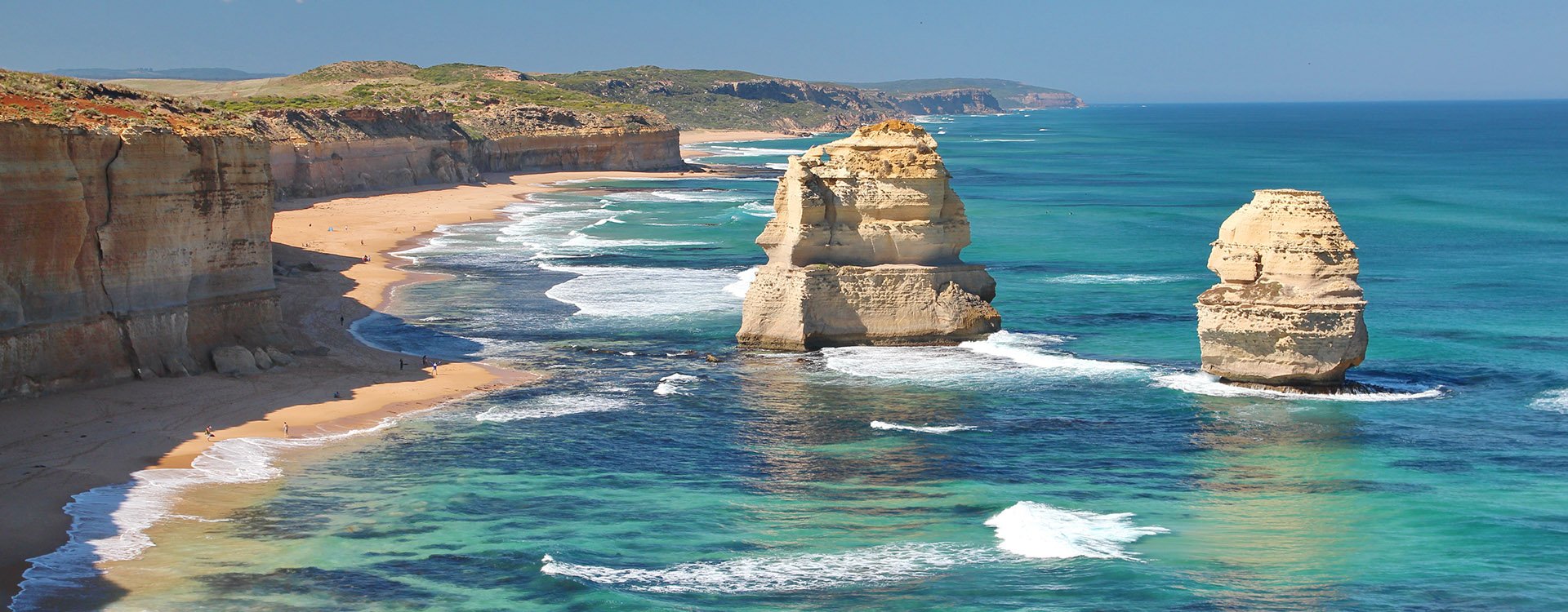 The Twelve Apostles, limestone collection along the shores of Port Campbell National Park, Victoria, Australia