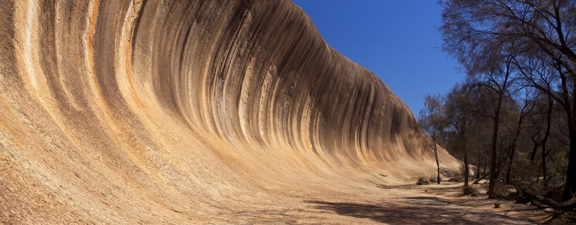 Wave Rock, near Hyden in Western Australia