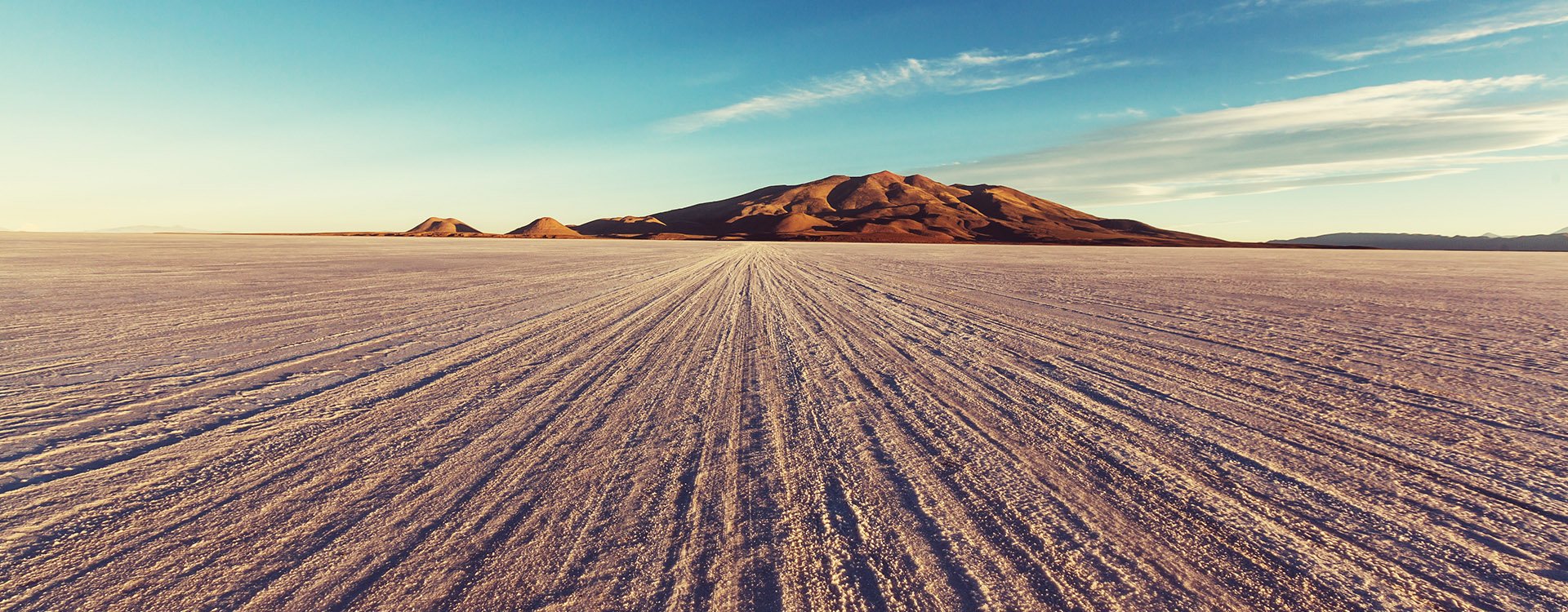 salt flat in Bolivia