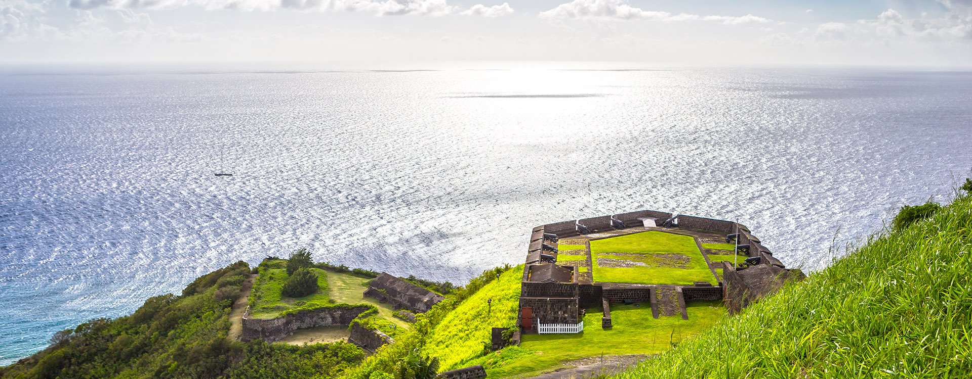 Military post in Brimstone Hill Fortress, Saint Kitts and Nevis