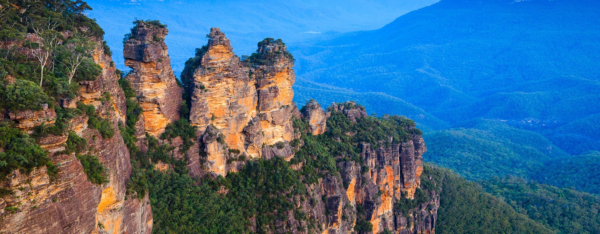 The Three Sisters From Echo Point, Blue Mountains National Park, NSW, Australia