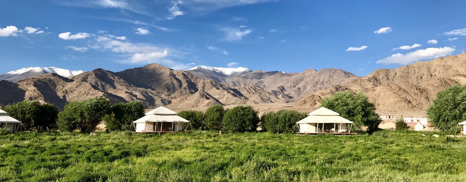 Chamba Camp, Thiksey_Aeroal View_Mountain