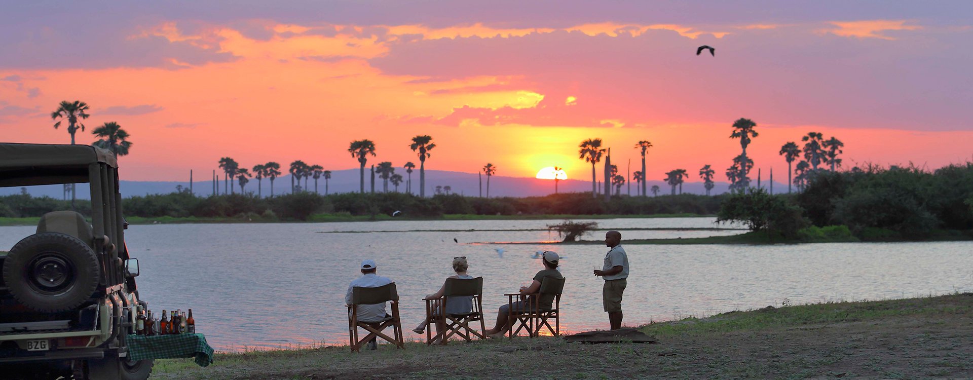 Roho Ya Selous_Exterior View_Sunset_Lakeside