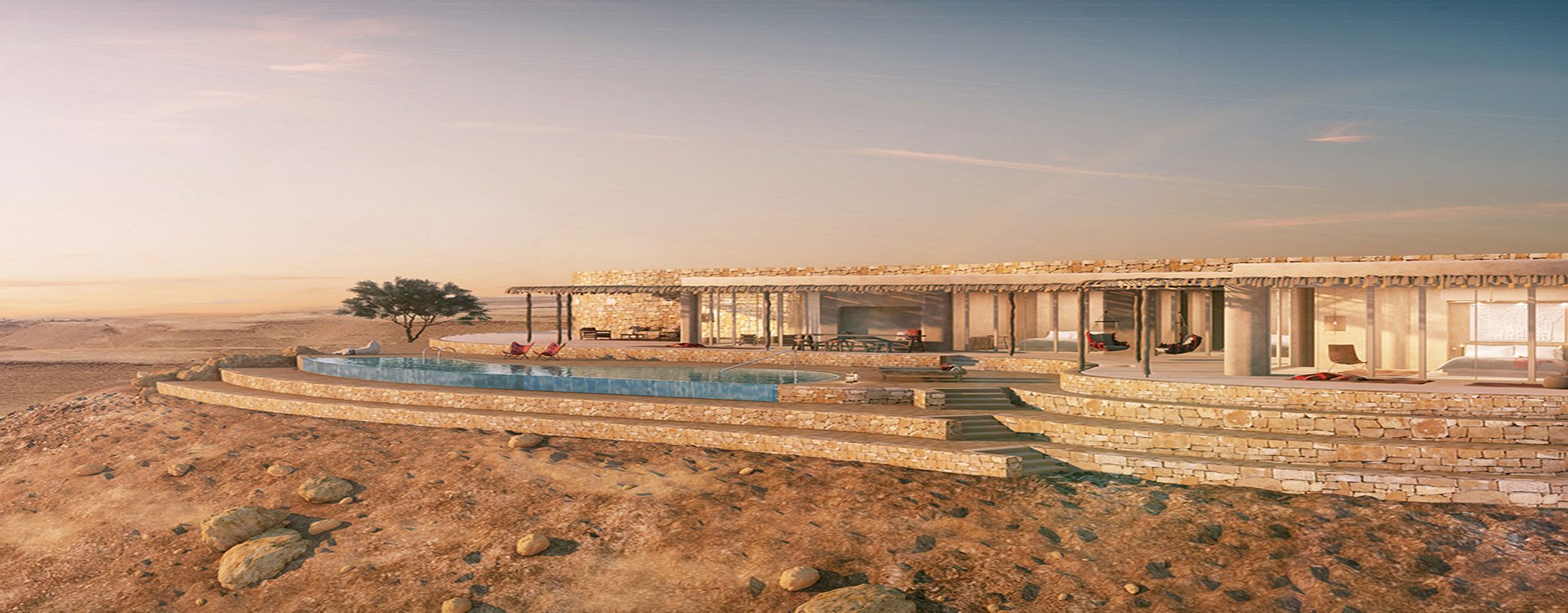 Six Senses Shaharut Israel_Ext Pool