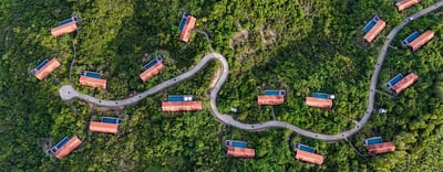  ? Aerial image of Zannier Bãi San Hô 