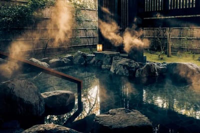 Onsen at Aman Kyoto Japan