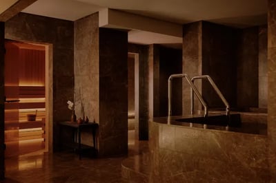 Plunge pool at Spa Aman Nai Lert Bangkok luxury hotels Thailand