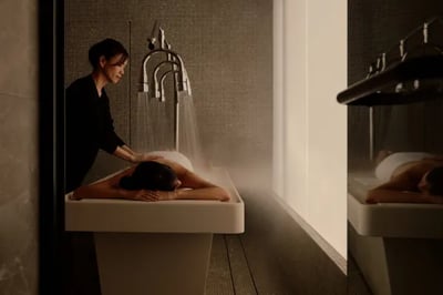 Water spa treatments Aman Nai Lert Bangkok luxury hotels Thailand