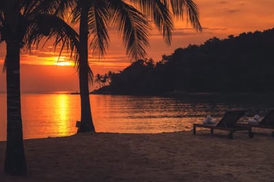 Sunsets at Anantara Layan, Phuket