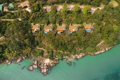 Aerial shot of Awasi Santa Catarina