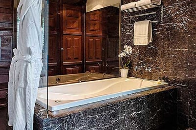 Colonial Suite bathroom at Four Seasons Casa Medina