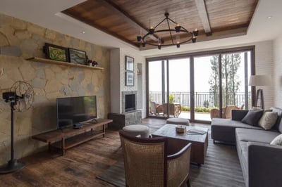 Bedroom lounge at Plataran Bromo