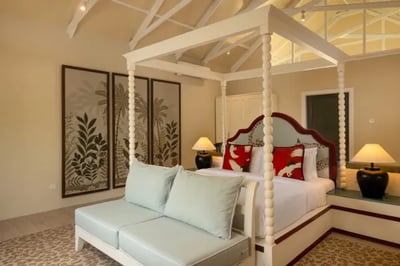 Bedroom at Uga Jungle Beach in Sri Lanka