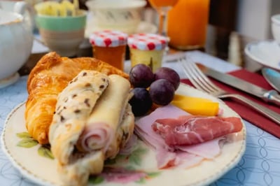 Breakfast at Alma Historica Boutique Hotel