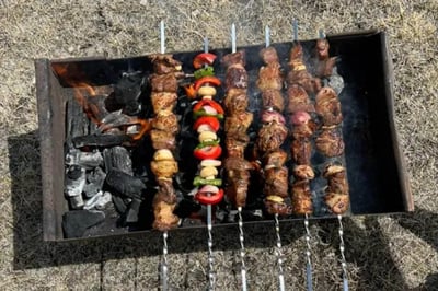 BBQ at Mandala Heartland Mongolia