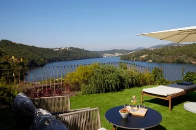 terrace at Octant Douro Valley