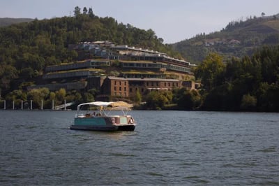 Boats outside the Octant Douro Valley