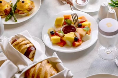 Breakfast at the Shangri-La The Fort, Manila, The Philippines