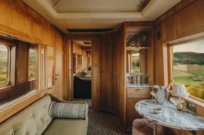 Carriage in Britanic Explorer, Belmond Train