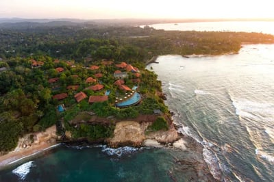 Aerial Image Cape weligama Sri Lanka Holidays