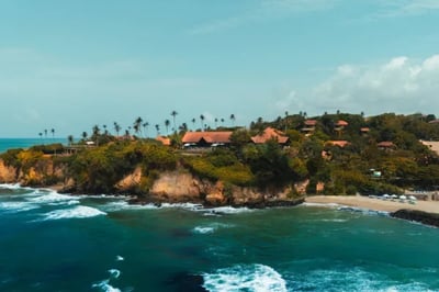Beach at Cape weligama Sri Lanka Holidays