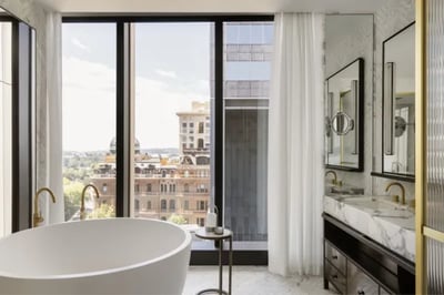 Bathroom at the Sydney Capella Hotel