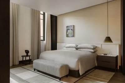 Bedroom at Sydney Capella Hotel