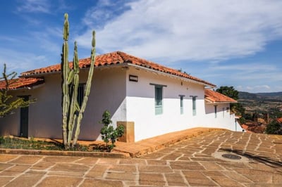 Boutique hotel with views over Barichara