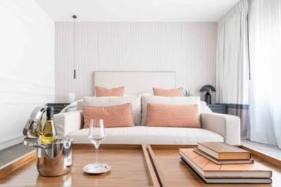 A luxurious bedroom at Casa Polanco