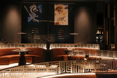 Chic restaurant at OKU Andaluisa