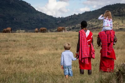 Family holidays at Enasoit Camp, Kenya