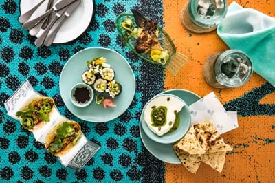 Delicious food at Como Uma Canggu