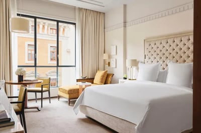 Four Seasons Madrid Bedroom