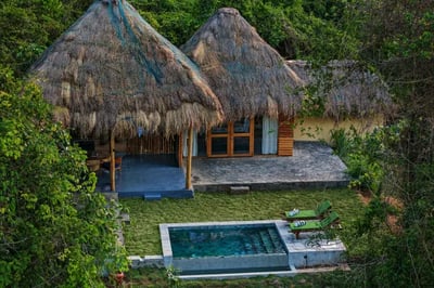Gal Oya Lodge plunge pools