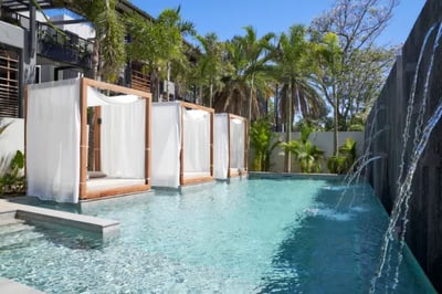 Spa pool at Lux Grand Baie, Luxury Holidays to Mauritius